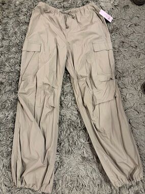 Target Women’s Cargo Jogger Pants in Light Khaki